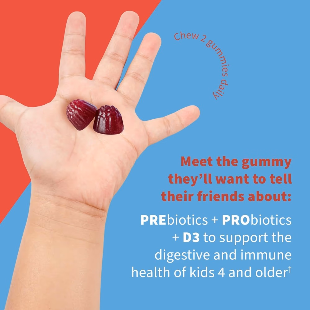 Garden Of Life Dr. Formulated Probiotics Kids 5 Billion Strawberry Flavor Gummies 60S 3