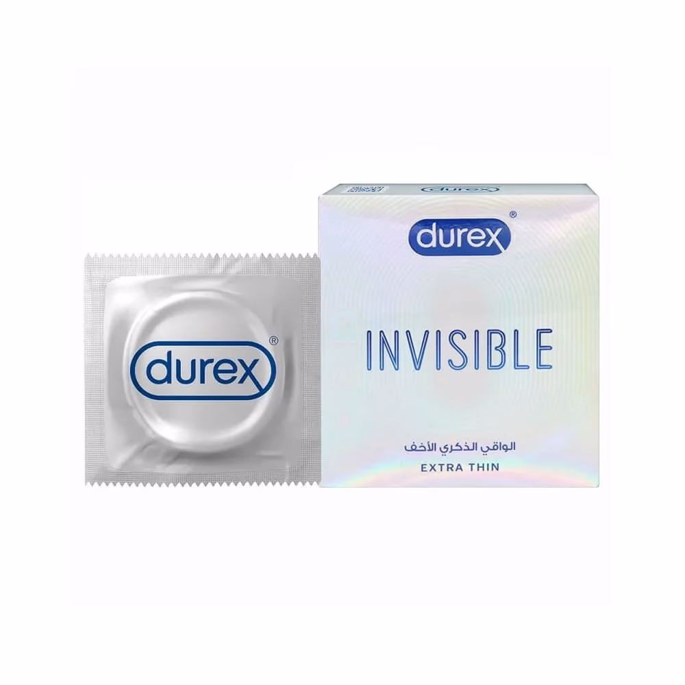 Durex Invisible Extra Thin Condoms - Pack of 3 1