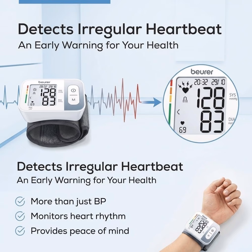 Beurer Bc-28 Wrist Blood Pressure Monitor 5
