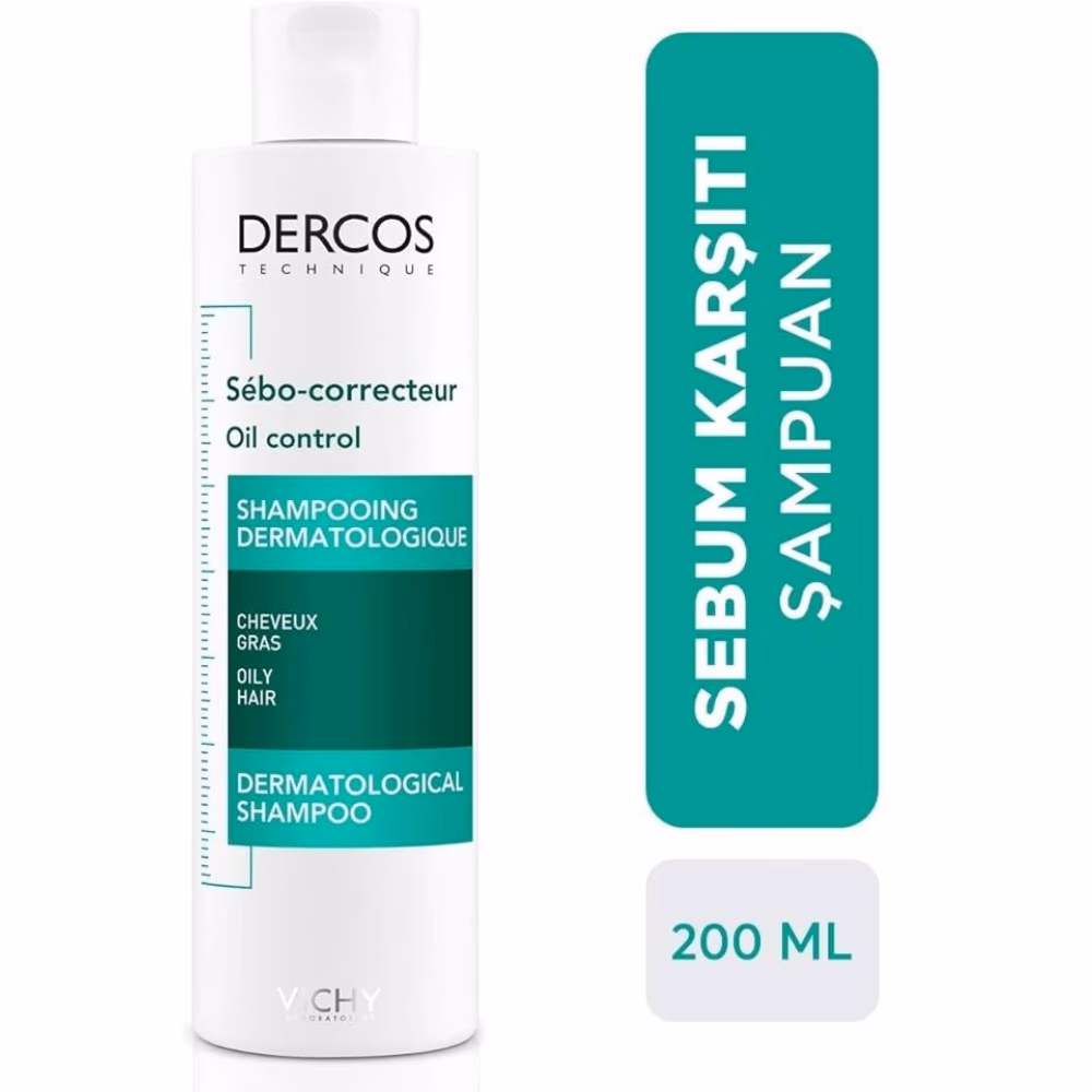 Vichy Dercos Oil Control Shampoo 200 ml 4
