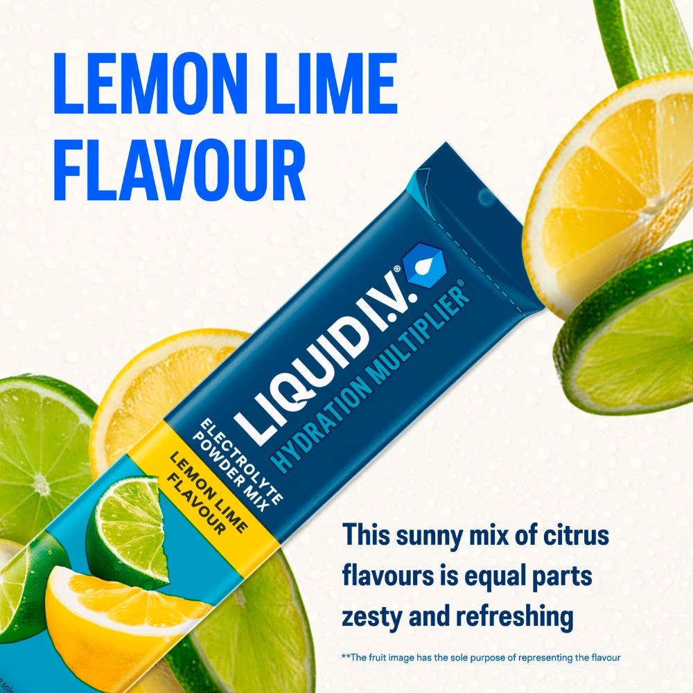 Liquid I.V. Hydration Multiplier Lemon Lime - 6 Sachets 2