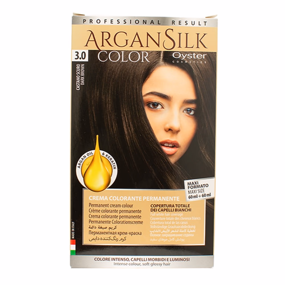 Argan Silk Color Dark Brown 3.0