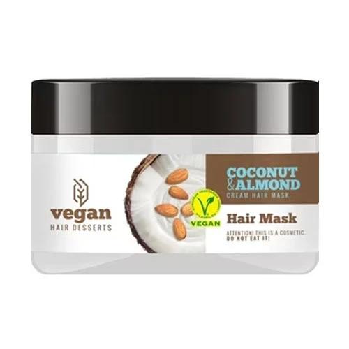 Vegan Desserts Coconut Almond Hair Mask 250ml 1