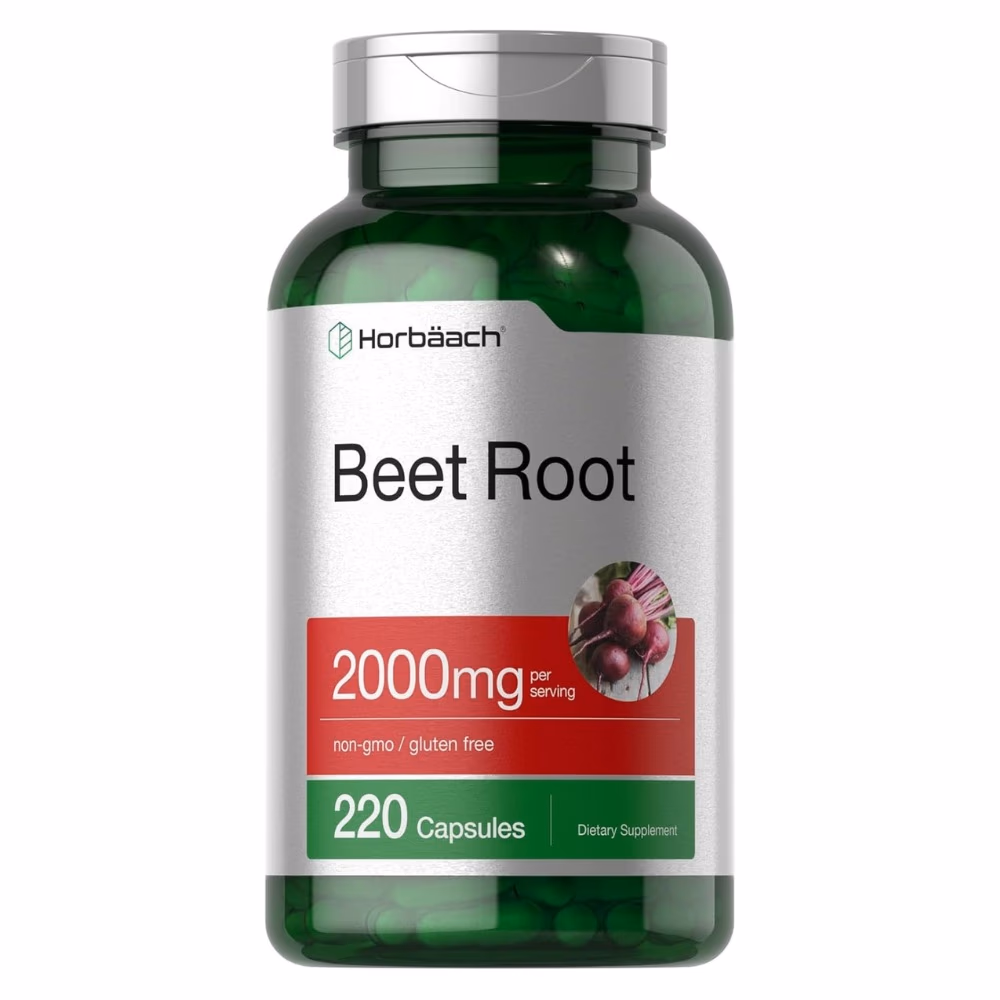 Horbaach Beet Root 2000mg Caps 220 1