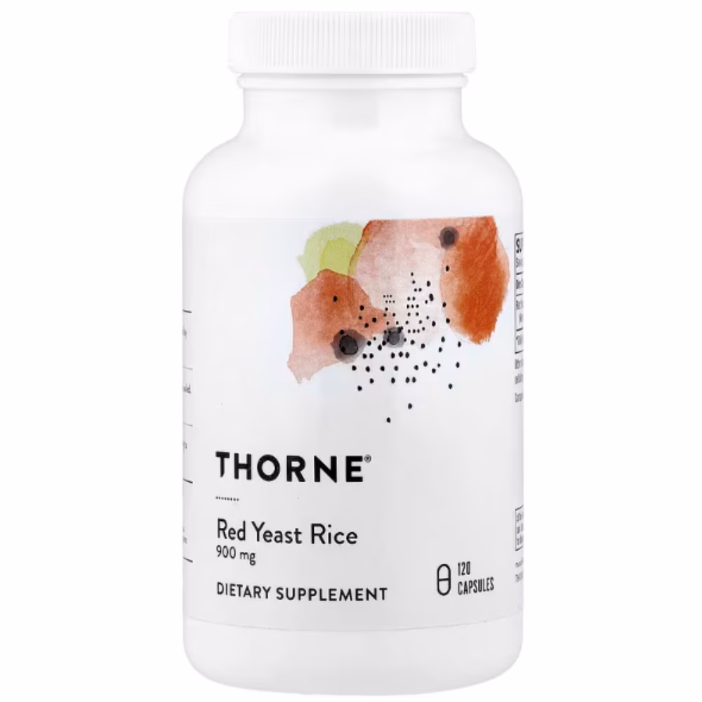 Thorne Red Yeast Rice 900mg (formerly Choleast-900) 120 Capsules