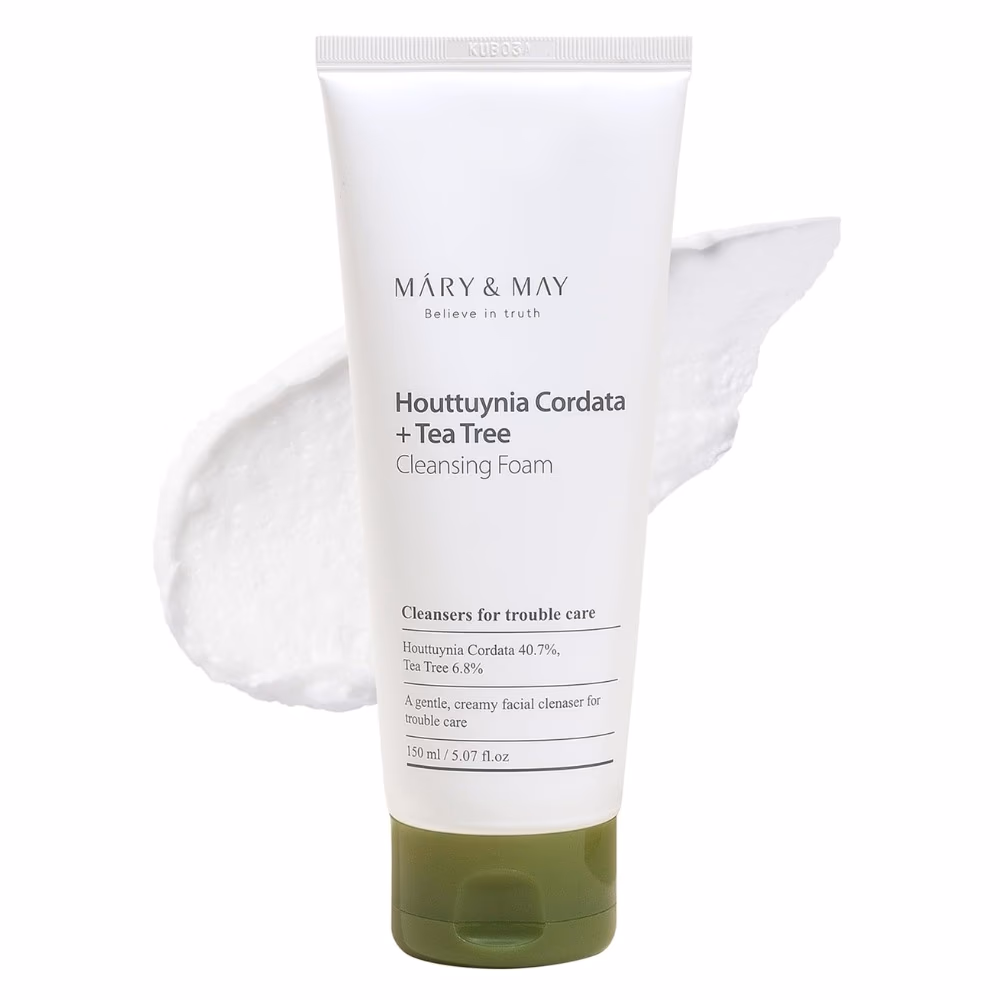 Mary & May Houttuynia + Tea Tree Cleansing Foam 150ml