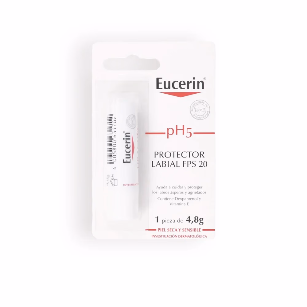 Eucerin pH5 Lip Protection Balm SPF 20 with Dexpanthenol & Vitamin E for Dry, Sensitive Lips 4.8g 2