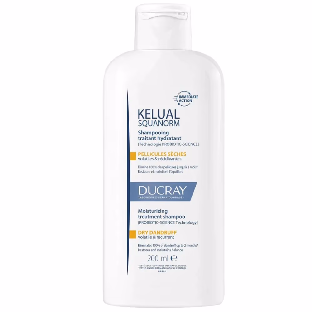 Ducray Kelual Squanorm Moisturizing Shmp 200Ml 1