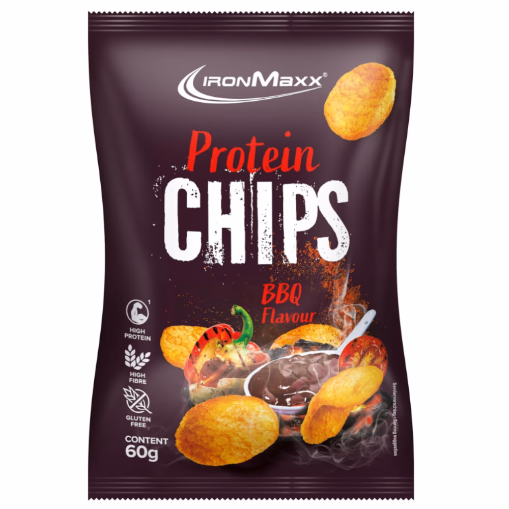 IronMaxx Protein Chips – BBQ (60g)