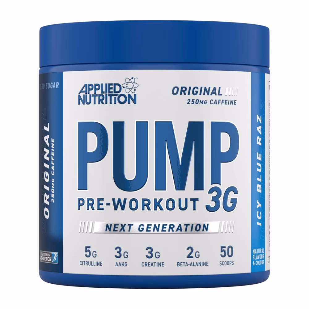 Applied Nutrition AN Pump 3G Pre Workout Blue Raspberry 375g