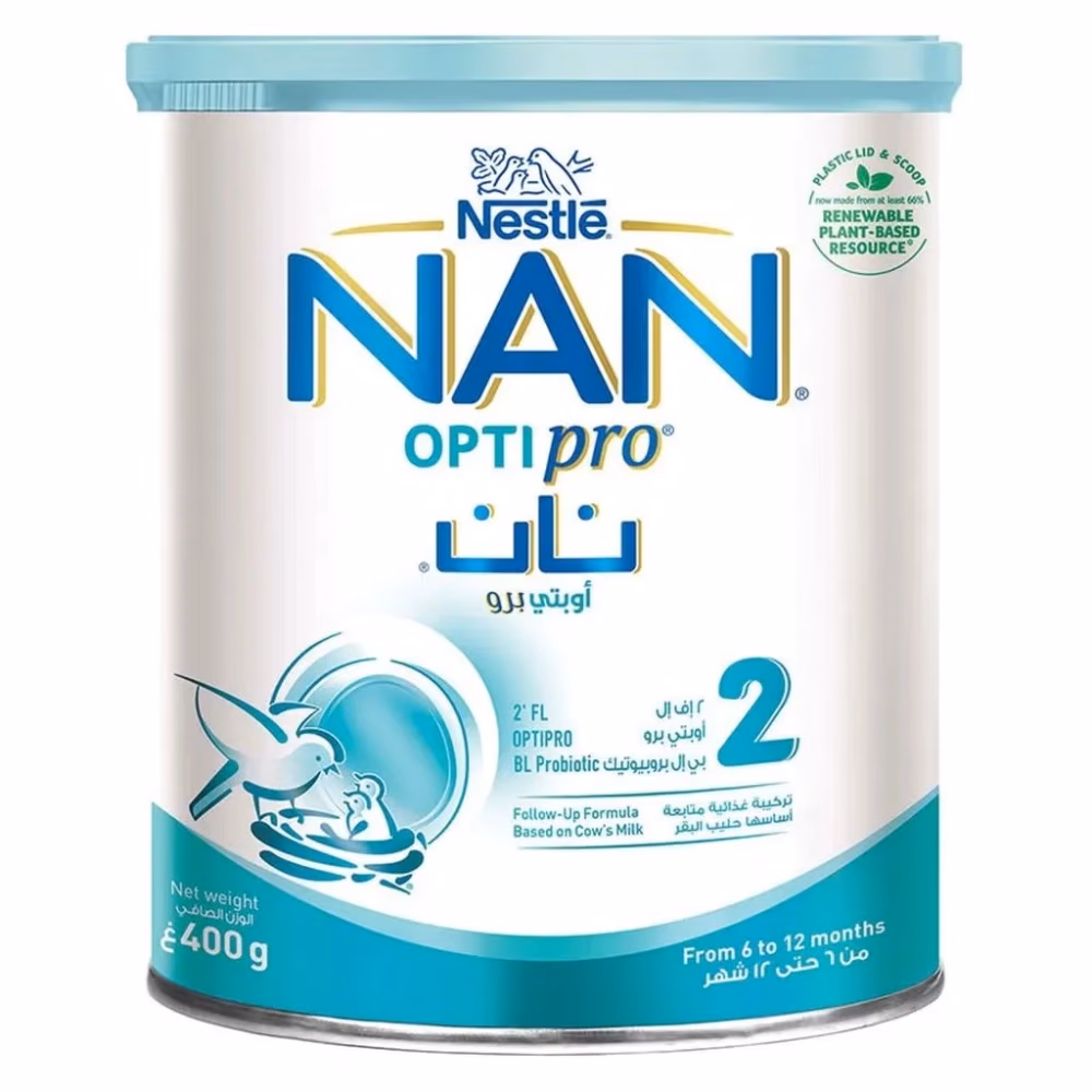 Nestle Nan Optipro Stage 2 Baby Milk Formula 400Gm 1