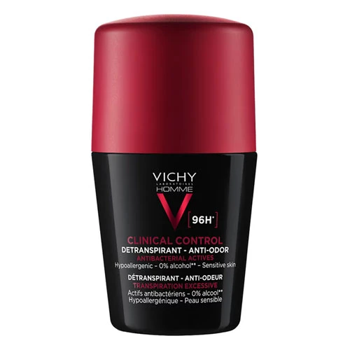 Vichy Clinical Control 96Hr Roll-On Black