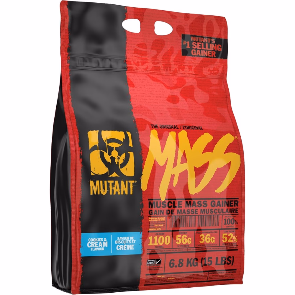 Mutant Muscle Mass Gainer Cookies & Cream 15lb 1
