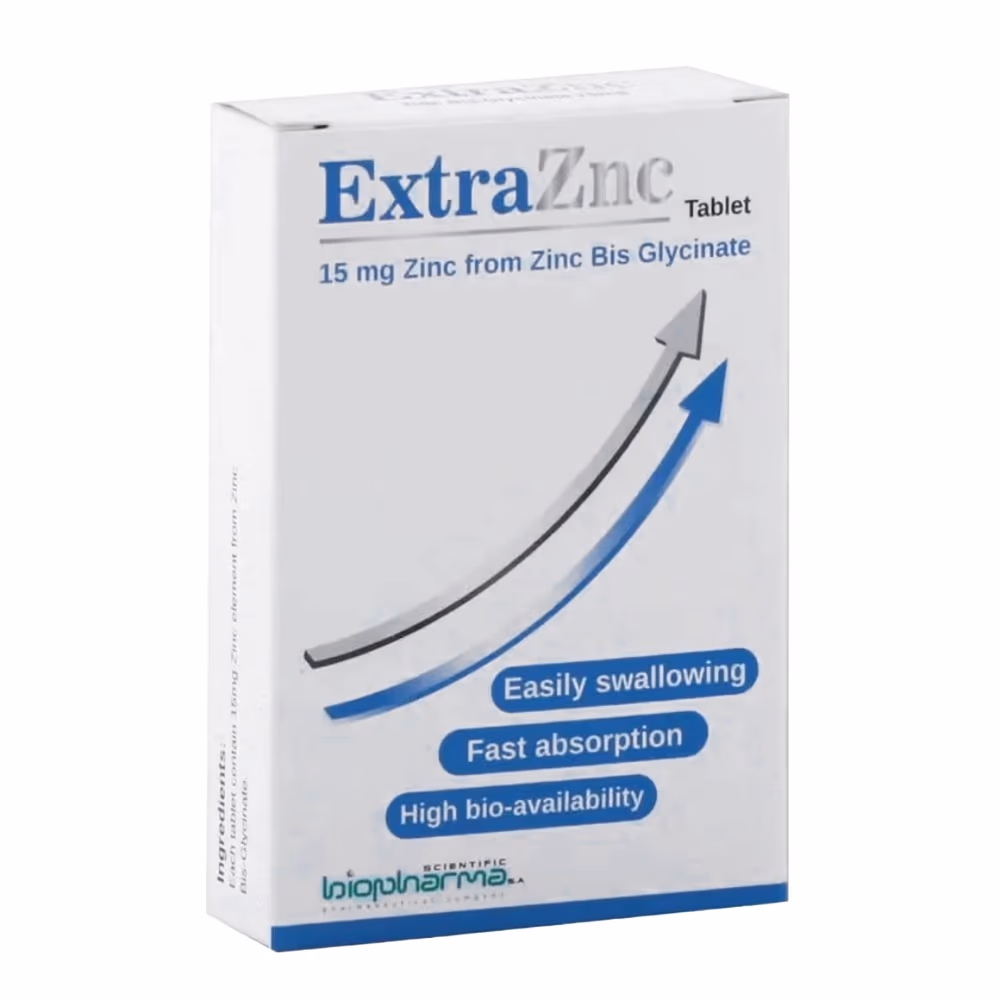 Extraznc Tablets 15mg – 30 Tablets