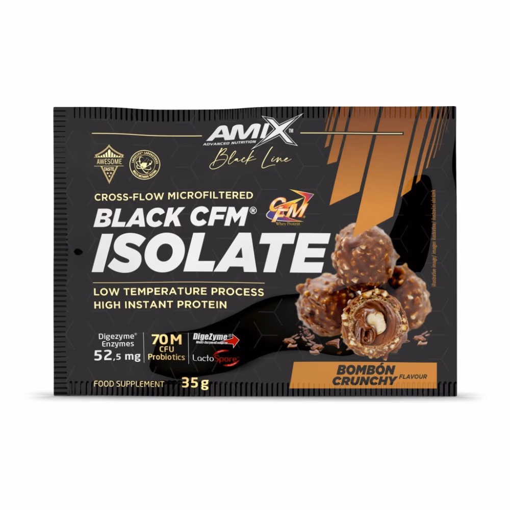 Amix Black Line CFM Isolate Protein Bombon Crunchy 35g