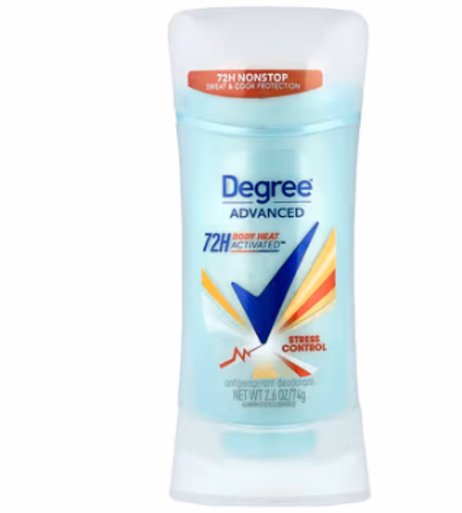 Degree Advanced Antiperspirant Deodorant 72 Hours Body Heat Sexy Intrigue 74 Grams 1