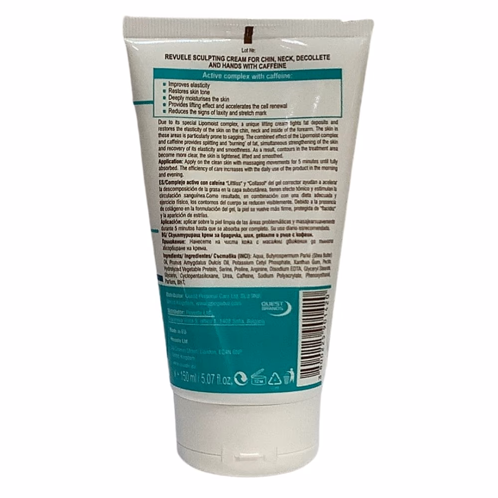 Revuele Slim and Detox Sculpturing Cream with Caffeine 150ml 2