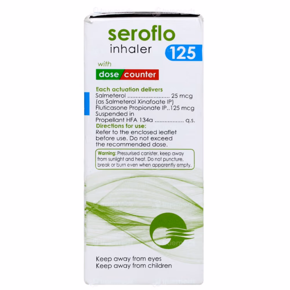SEROFLO 125mcg Inhaler 120 Doses 2