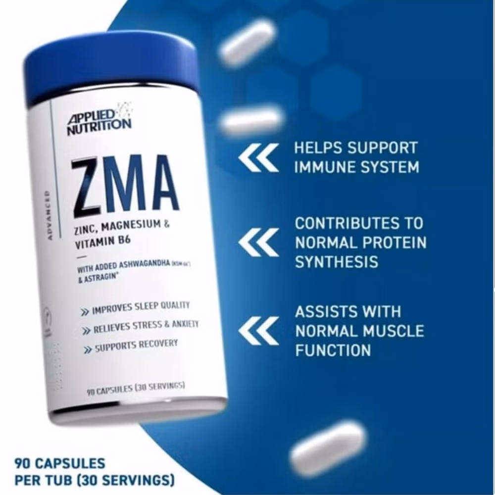 Applied Nutrition ZMA 90 Capsules 3