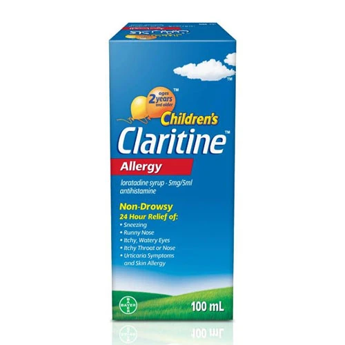 Claritine Childrens 5mg/5ml Syrup 100ml 1