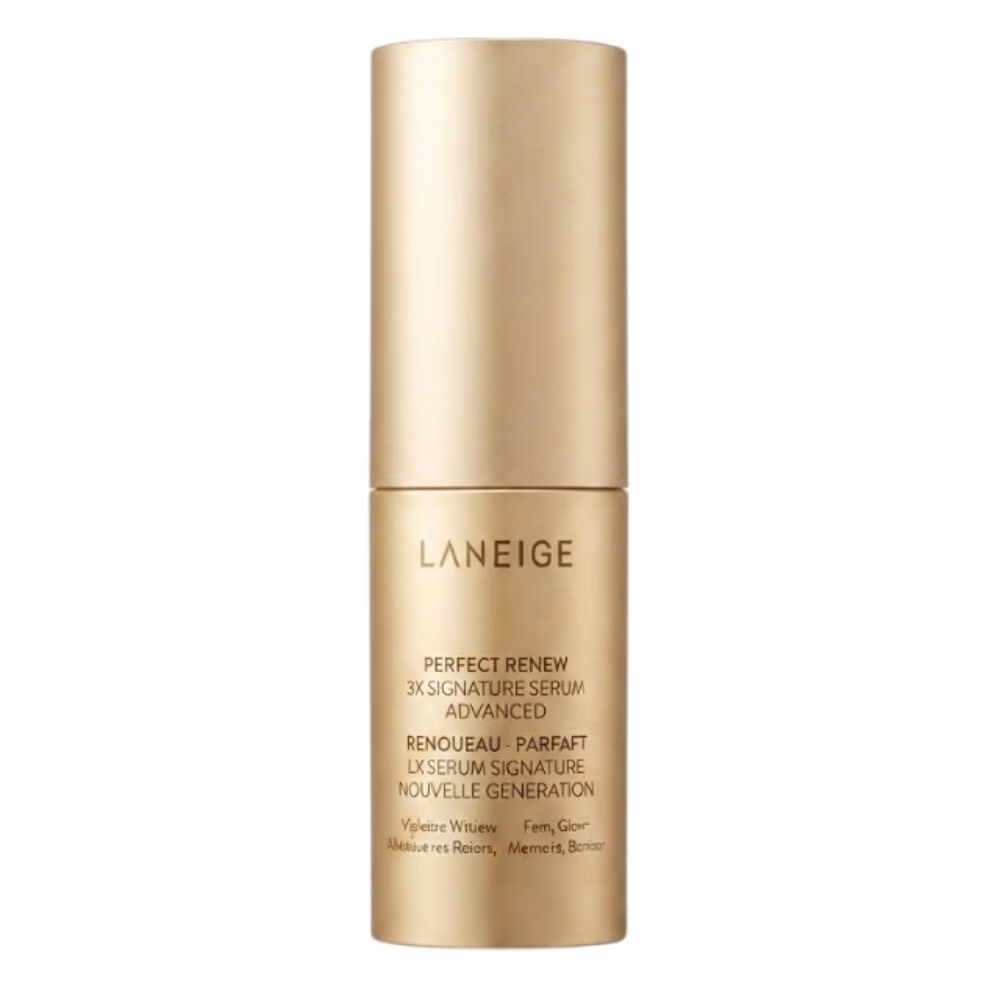 Laneige Perfect Renew 3X Signature Serum Anti Aging Triple Shot Serum with Retinol, Collagen Complex and RE.D Flavonoid for Wrinkle Care, Firmness and Radiance 30ml 1