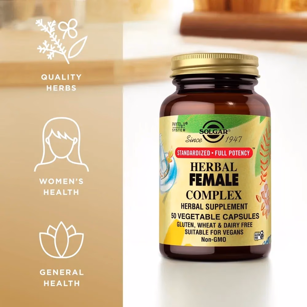 Solgar Herbal Female Complex -50 Capsules 4