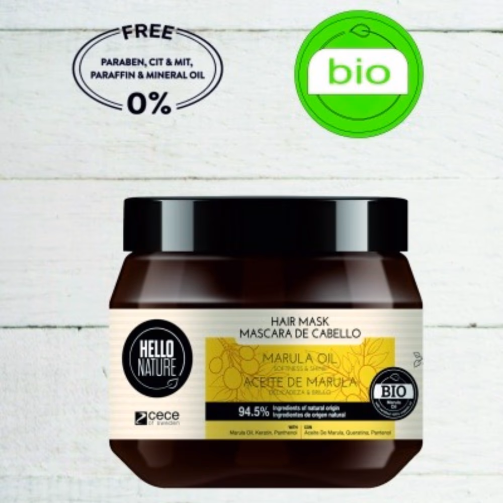Hello Nature Marula Oil Hair Mask 250ml 5
