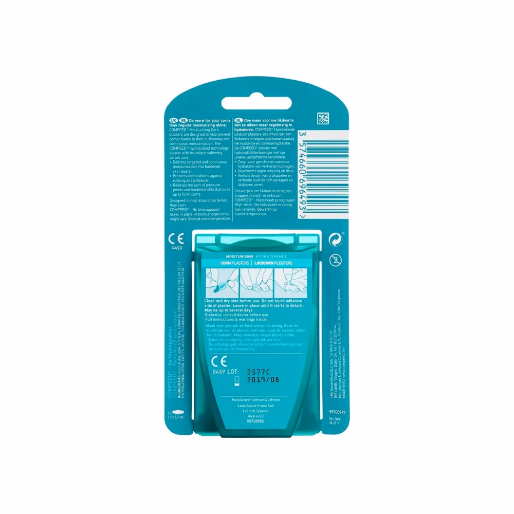  Compeed Corn Moisturising Plaster, Medium 6 plasters 4