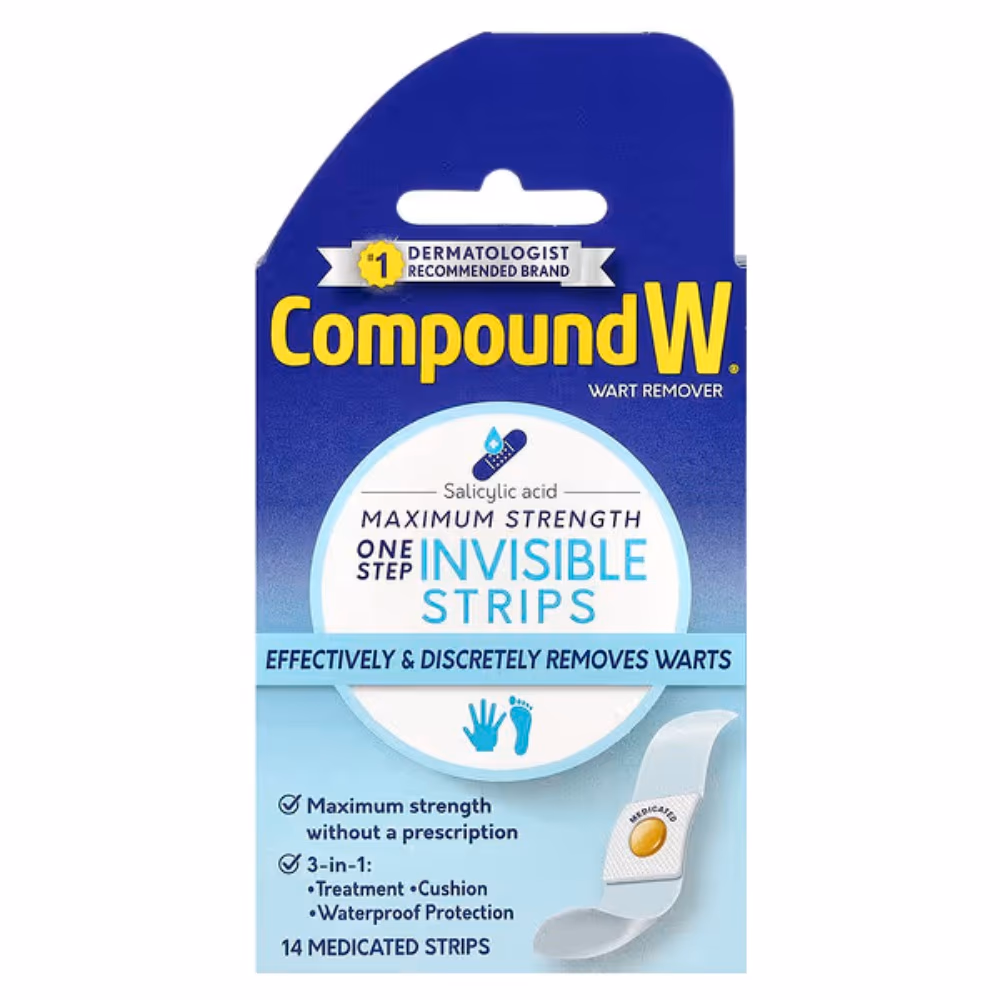 Compound W Wart Remover Invisible Strips