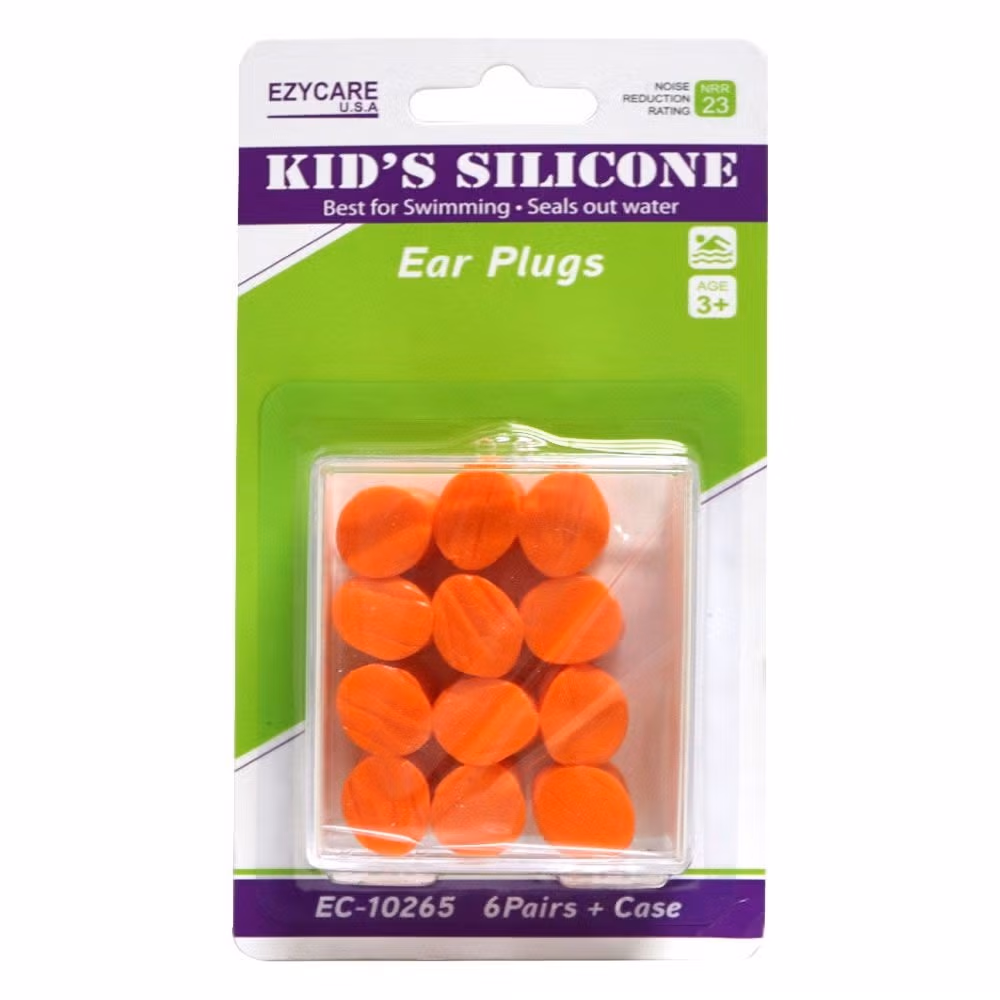 Ezycare Kids Silicone Ear Plugs 6S 2