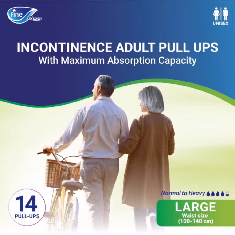 Fine Care Unisex Pull-Ups Diapers Large 14s 3