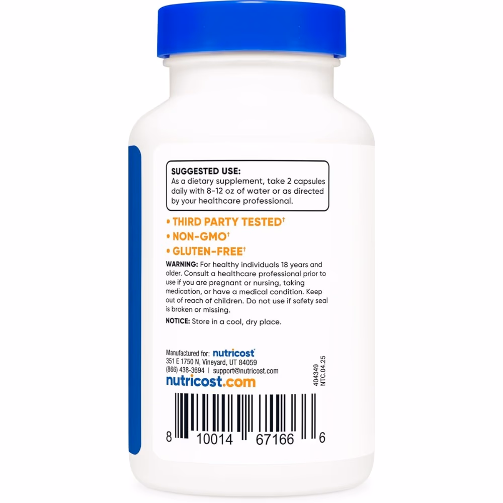 Nutricost Alpha Lipoic Acid 600mg -120 Capsules  4