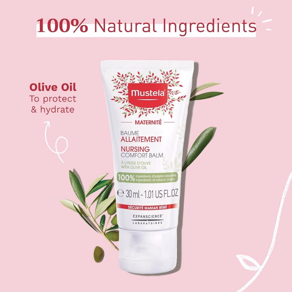 Mustela Nursing Comfort Balm Organic 30Gm 3