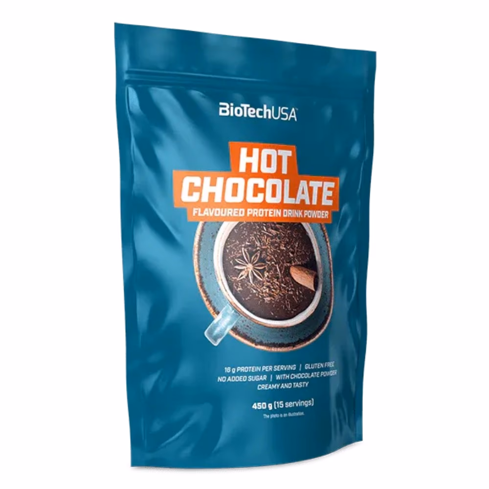 Biotech Protein Drink Powder Hot Chocolate 450g 1