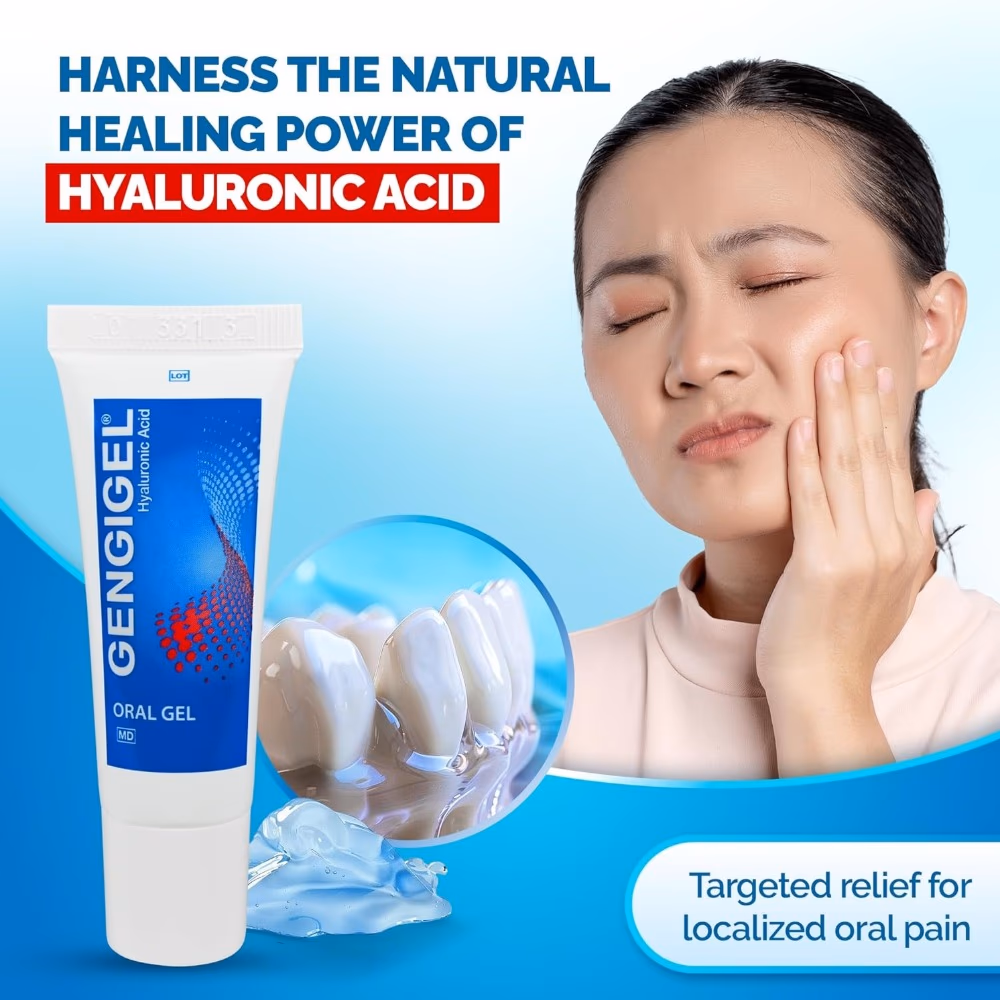 Gengigel Hyaluronic Acid 0.2% Gel 20 ml 3