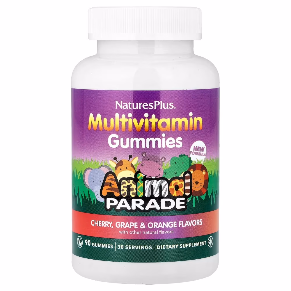 Natures Plus Animal Parade Multivitamin Gummies Mix 90s
