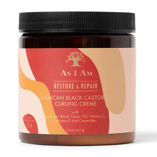As I Am Restore & Repair Jamaican Black Castor Oil Curling Crème - 227g