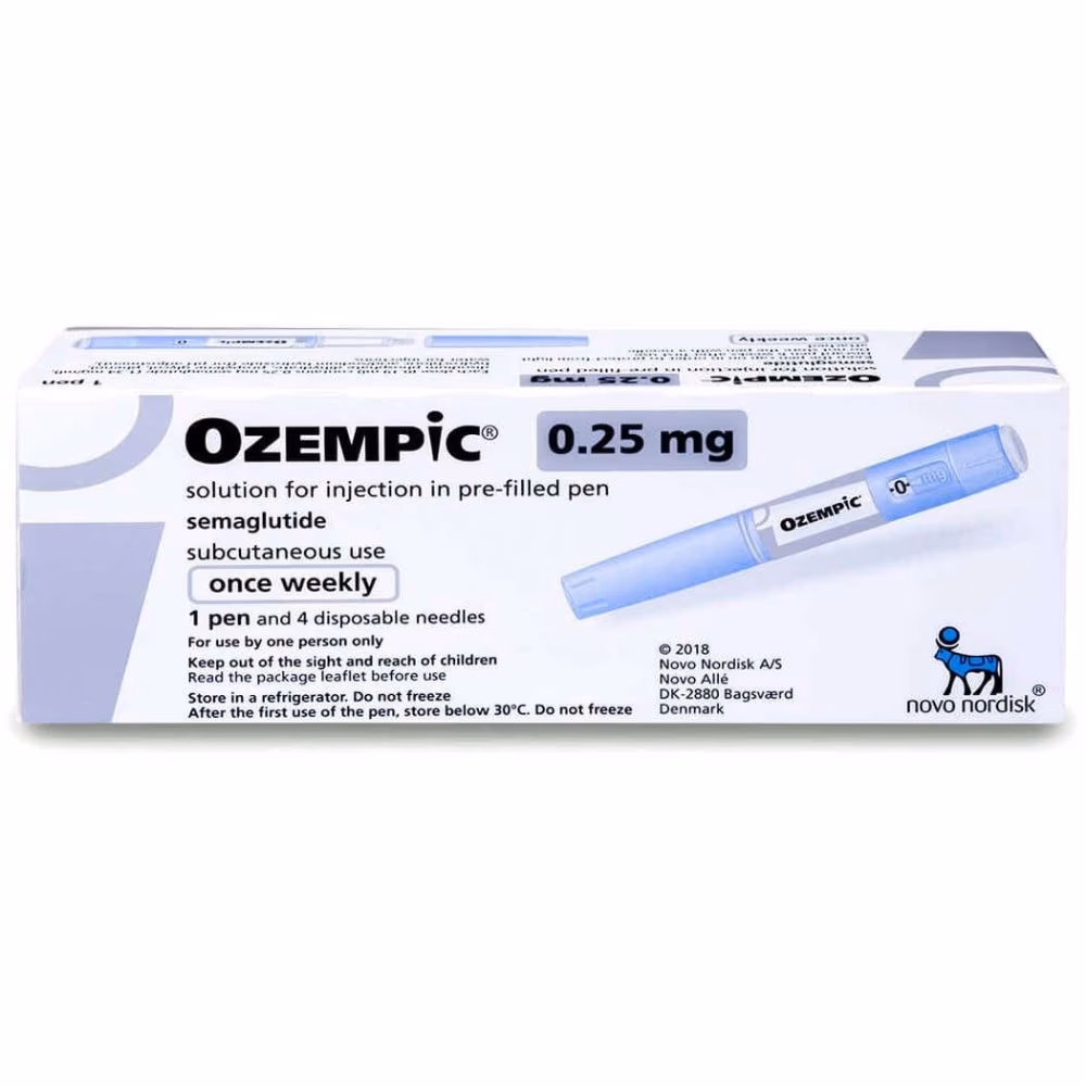 Ozempic Semaglutide 0.25mg Solution For Injection In Pre-Filled Pen 1