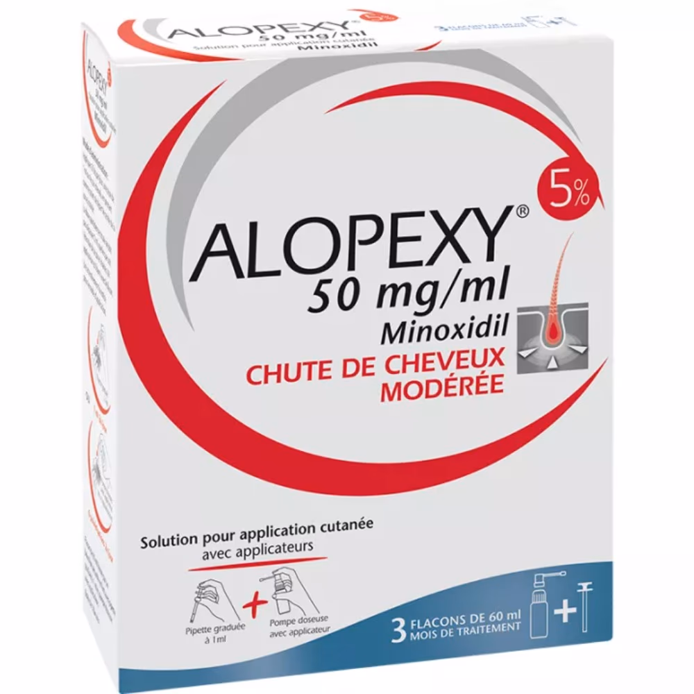Alopexy 5% Minoxidil Solution 3x60ml