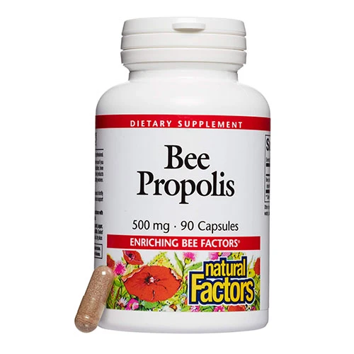 Natural Factors Bee Propolis 500 Mg 90 Capsules 1