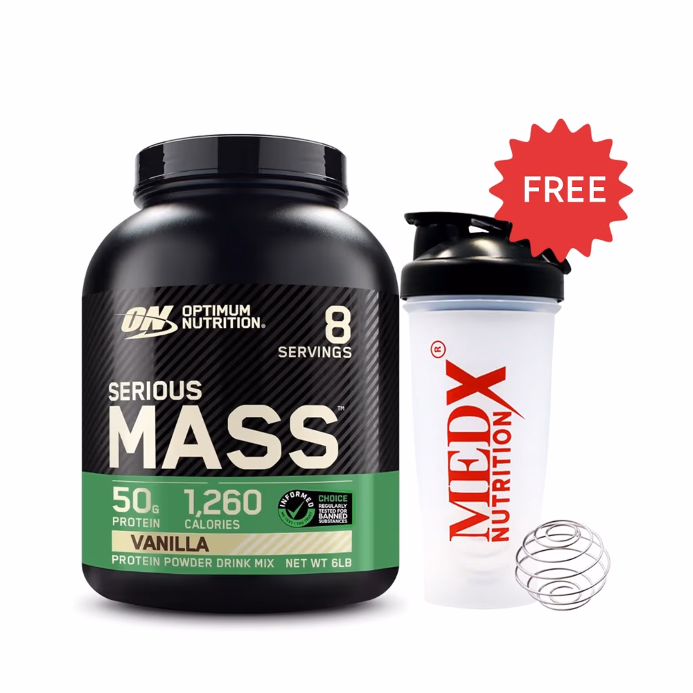 Optimum Nutrition Serious Mass Vanilla 6LB