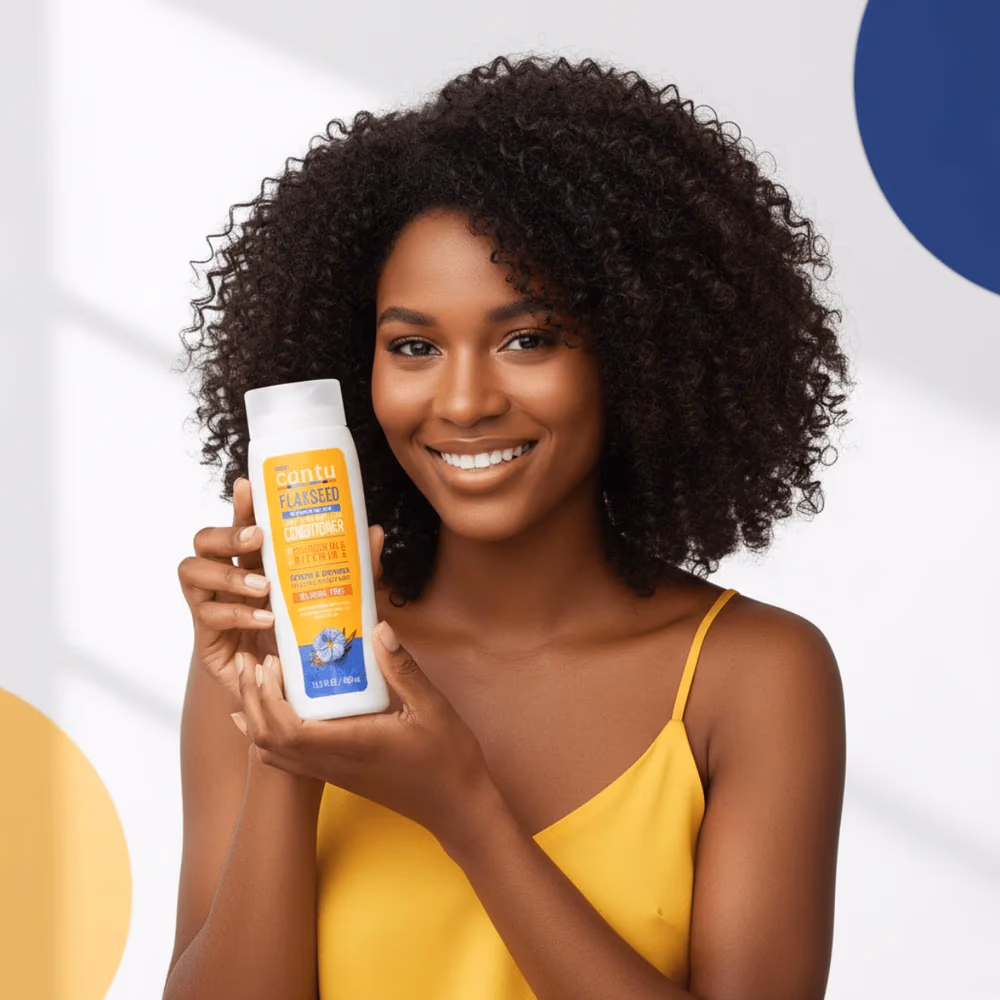 Cantu Flaxseed Smoothing Conditioner 400ml 4