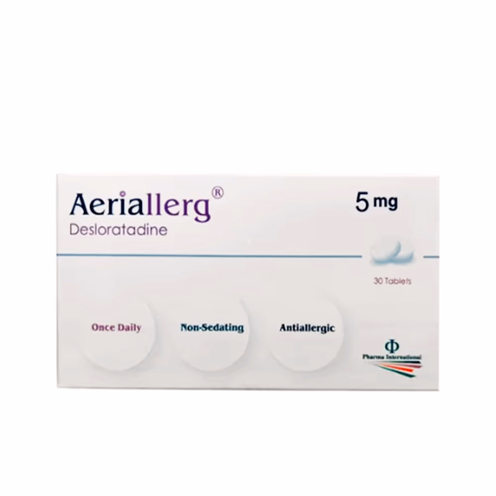 Aeriallerg 5mg Tablets (30's)
