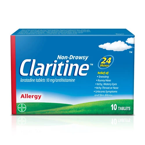 Claritine 10mg - 10 Tablets 1