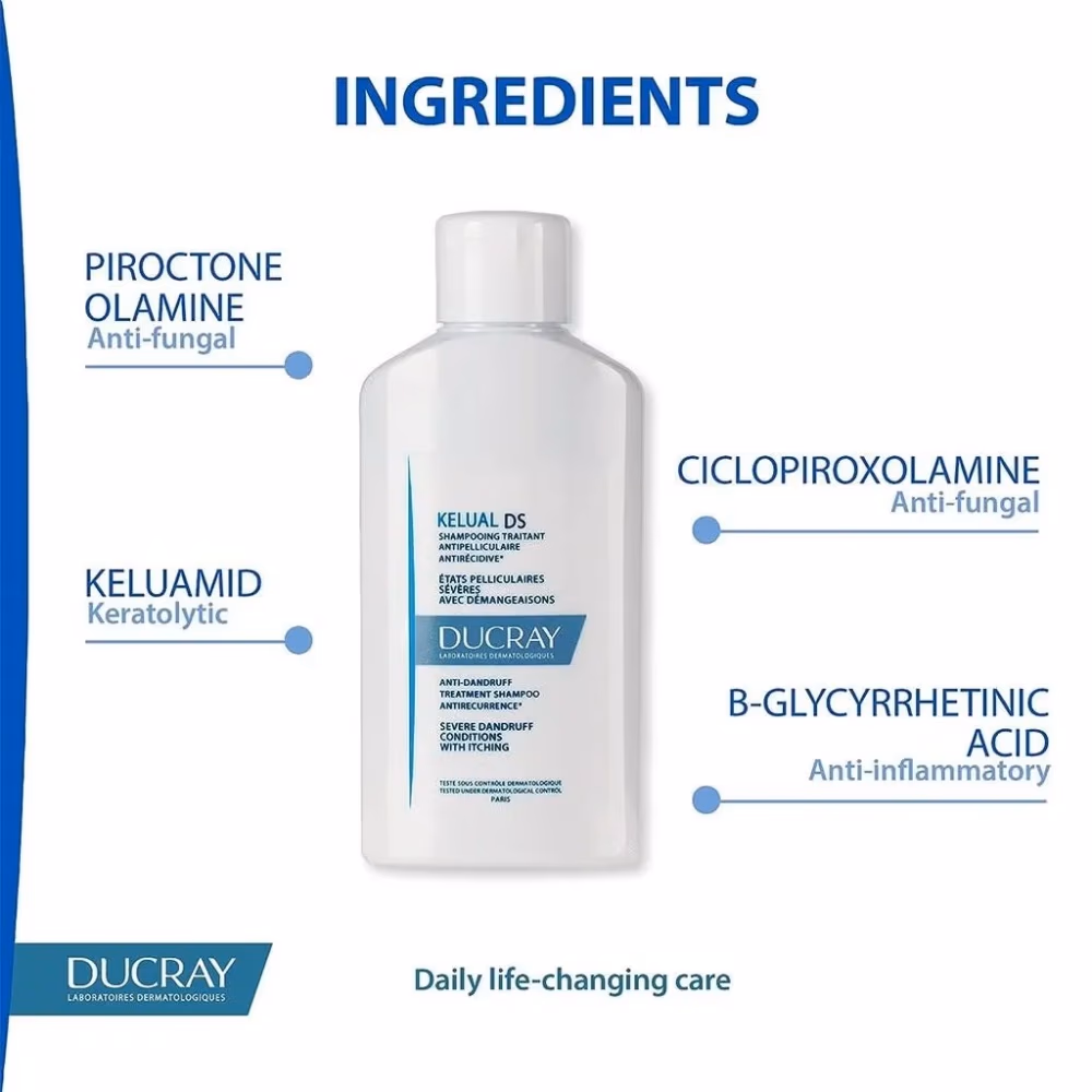 Ducray Kelual Ds Shampoo 100 ml 4
