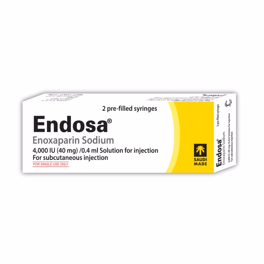 Endosa 40mg/0.4ml Pre-Filled Syringes Pack of 2