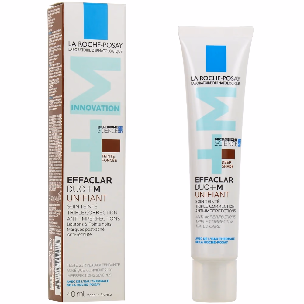 La Roche-Posay Effaclar Duo+ M Unifiant Anti-Blemish Tinted Moisturizer Deep Shade 40ml