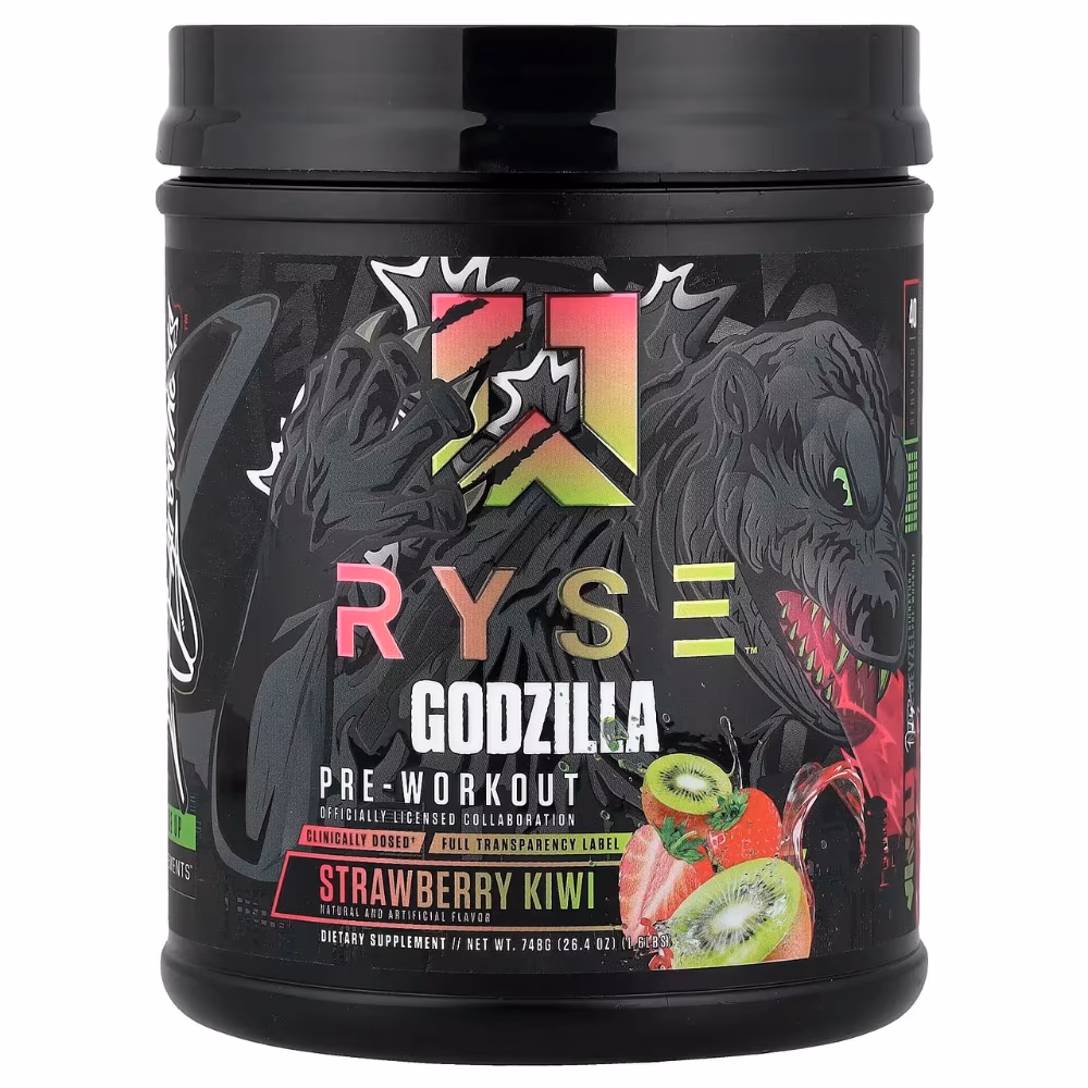Ryse Godzilla Pre-Workout Strawberry Kiwi 748g 1