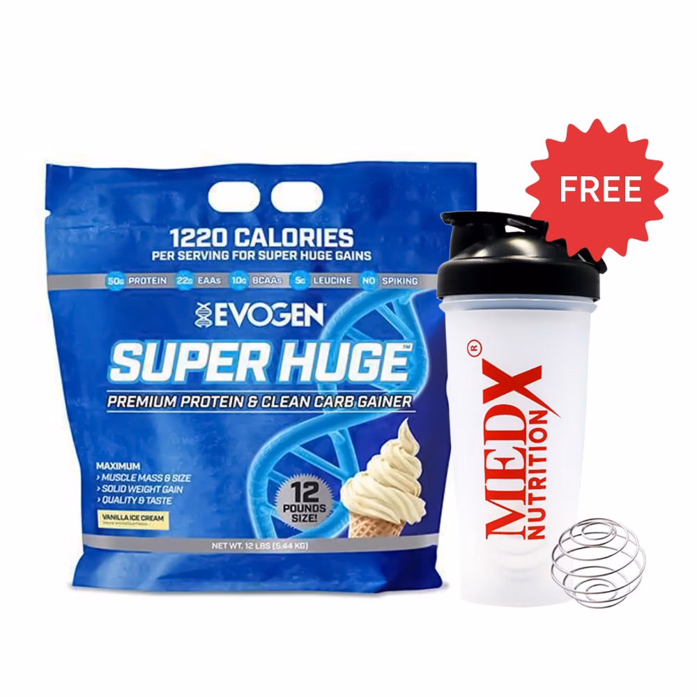 Evogen Super Huge Vanilla Ice Cream 12lb