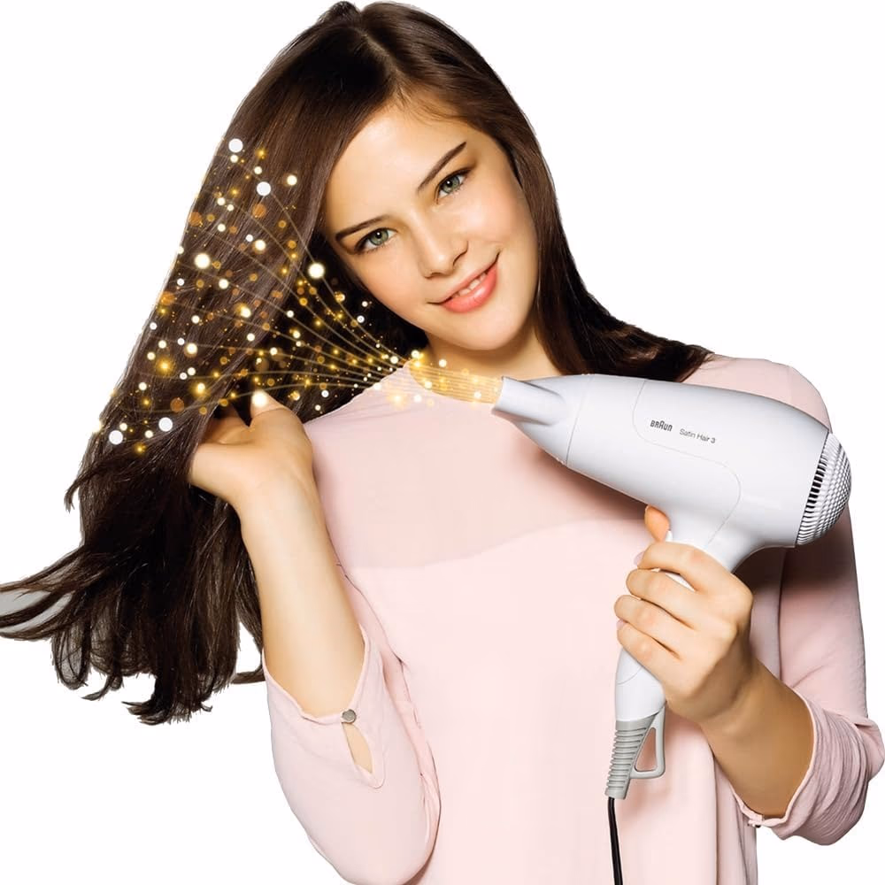 Braun Satin Hair 3 Power Perfection HD 380 Hair Dryer 2000 Watts-White 3